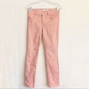 Ann Taylor LOFT Coral Skinny Crop Jeans